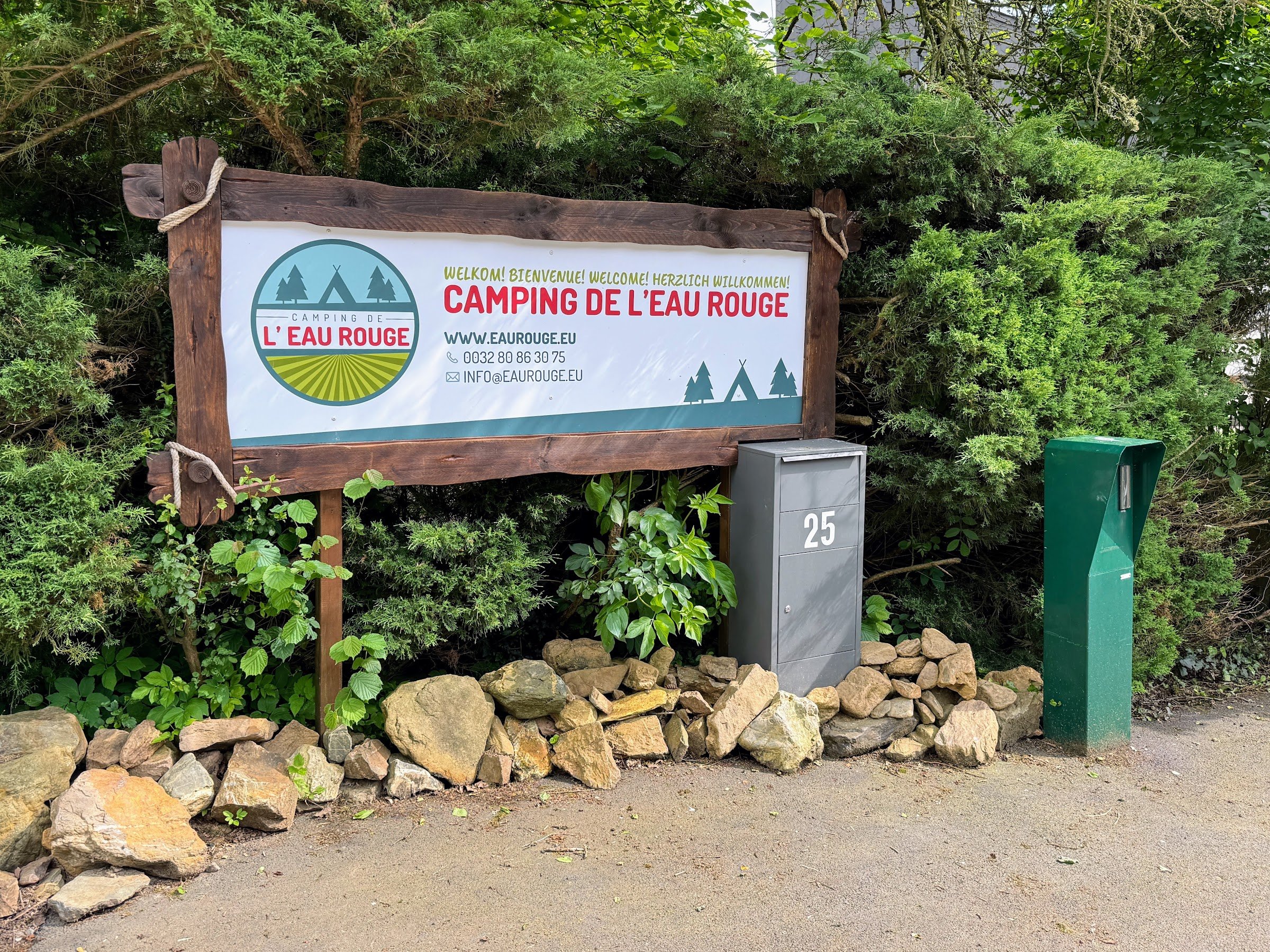 Camping de L'Eau Rouge (Cheneux, Stavelot)